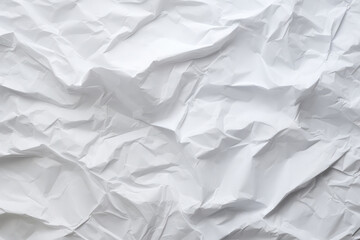 Fototapeta premium Processed collage of crumpled white paper sheet texture. Background for banner, backdrop or texture