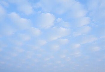 Fototapeta premium Image of the blue sky and white clouds