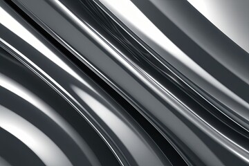 Stylish Wave Texture with Shiny Silver Flow