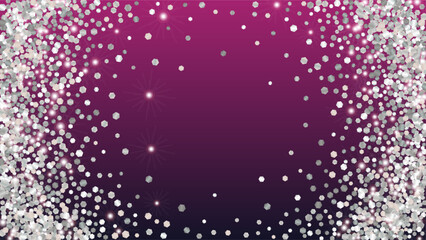 Golden Background with Confetti of Glitter Particles. Sparkle Lights Texture. Celebration pattern. Light Spots. Star Dust. Explosion of Confetti. Design for Advertisement.