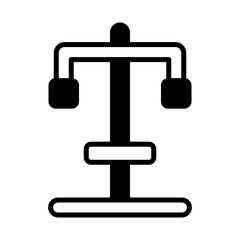 chest press solid black