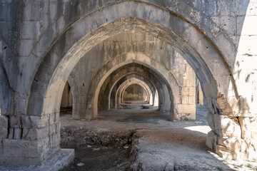 Obraz premium Incirhan Caravanserai, built by Giyaseddin Keykubad Bin Keyhusrev, located on the Antalya Burdur road