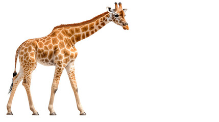 Fototapeta premium Giraffe Animal Pattern Background