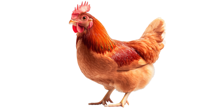 Glitch Art Chicken Bird Animal Pixelated Digital Art