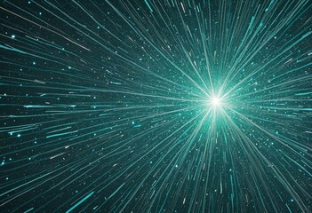 Obraz premium turquoise glitter/light Illustration, banner, wall paper design