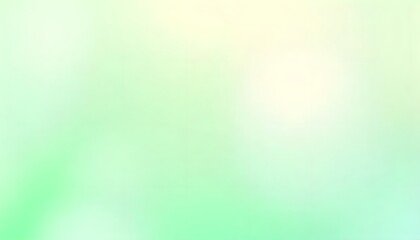 Soft gradient blur background that transitions from a pure white to a light green. The colors blend smoothly, creating a calming and serene atmosphere. 