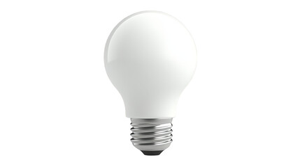 Light Bulb With Glitch Effect Background