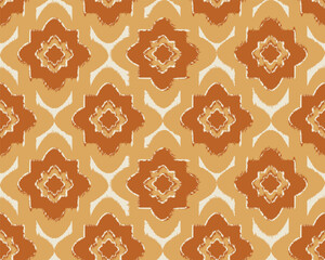 seamless pattern with spring red and orange leaves and flower texture background patterns for textiles, tiles.