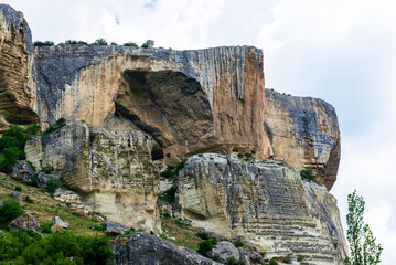 Rocks near the cave monastery of Kachi-Kalon