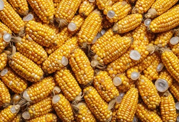 Collection of delicious corn seeds, wall paper