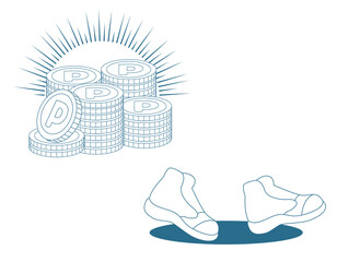 歩数が貯まってポイントになる