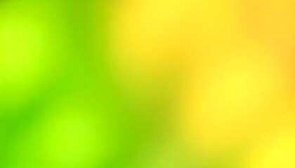 Soft green and yellow gradient blur background