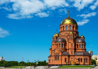 Alexander Nevsky Cathedral in Volgograd in Russia