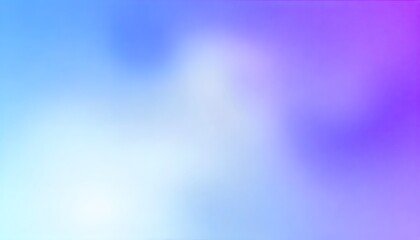 Fototapeta premium Soft and cool blue and purple gradient blur background