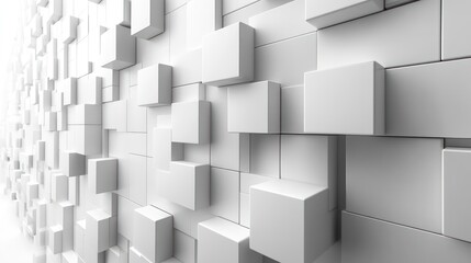 light monochrome abstract blocks background