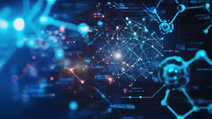 Abstract Digital Network