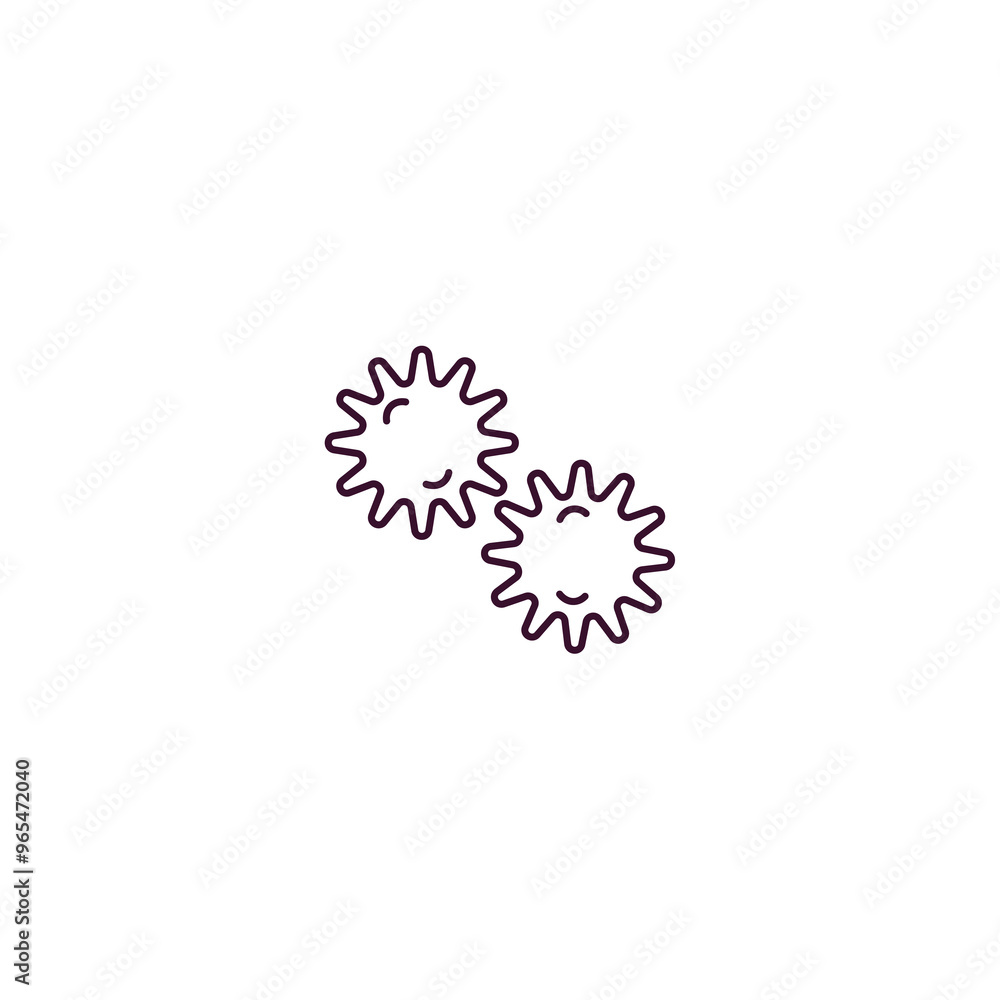 Poster pom pom outline icon. linear vector from entertainment concept. thin line pom pom icon isolated on w