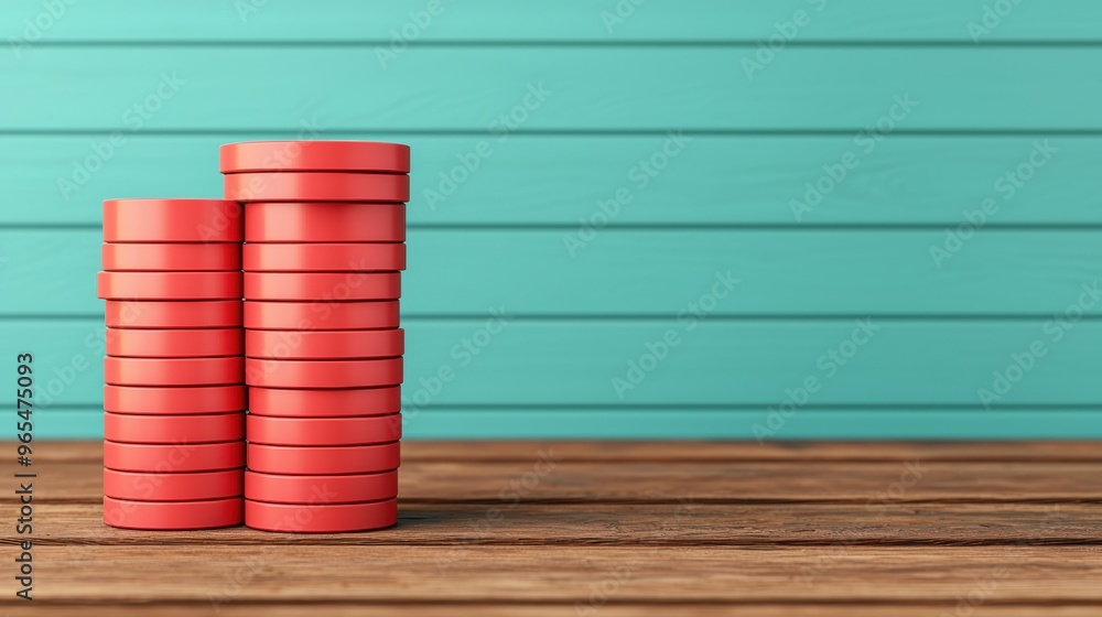 Poster global economic impact visualization: oil price graph with copy space and selective focus in quality