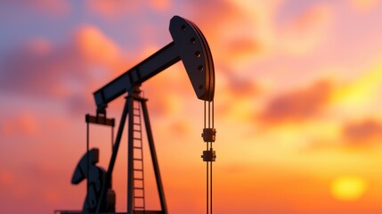 Global Financial Analysis and Oil Market Forecast in with Copy Space, Selective Focus, and Quality