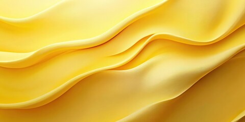 Obraz premium Abstract Wavy Yellow Texture with Subtle Lines