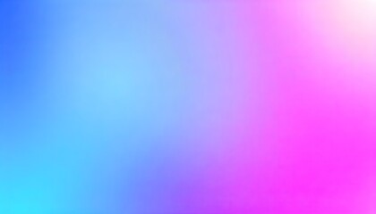 Fototapeta premium Vibrant gradient background with soft, blended colors transitioning from blue to pink. Flat soft fuzzy pink blue yellow background gradient background wallpaper 