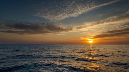 World Photography Day Sunset Over Ocean Landscape 