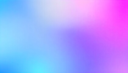 Fototapeta premium Vibrant gradient background with soft, blended colors transitioning from blue to pink. Flat soft fuzzy pink blue yellow background gradient background wallpaper 
