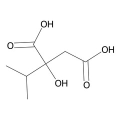 2-hydroxy-2-isopropyl-succinic acid