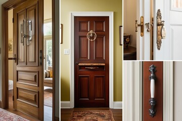 Vintage Door Accessories for Nostalgic Home Interiors Opening and Closing Solutions