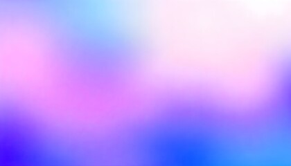Fototapeta premium Vibrant gradient background with soft, blended colors transitioning from blue to pink