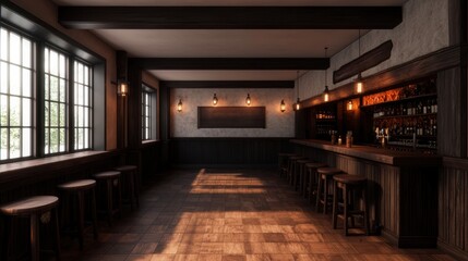 Authentic Medieval Tavern Ambiance: Cozy Interior Design in