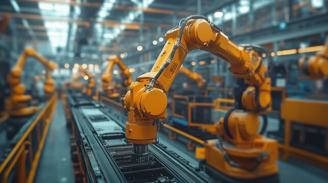 Smart manufacturing with advanced robotics and AI