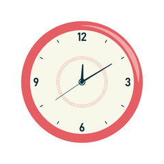 Analog Clock Illustation