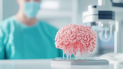 Cutting-Edge Bioprinting Technology with Cell Growth Simulation and Copy Space.