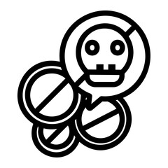 drug Line Icon