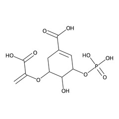 5-(1-carboxyvinyloxy)-4-hydroxy-3-phosphonooxy-cyclohexene-1-carboxylic acid