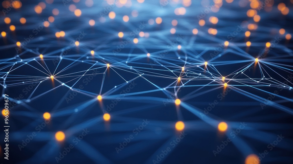 Poster abstract network connection