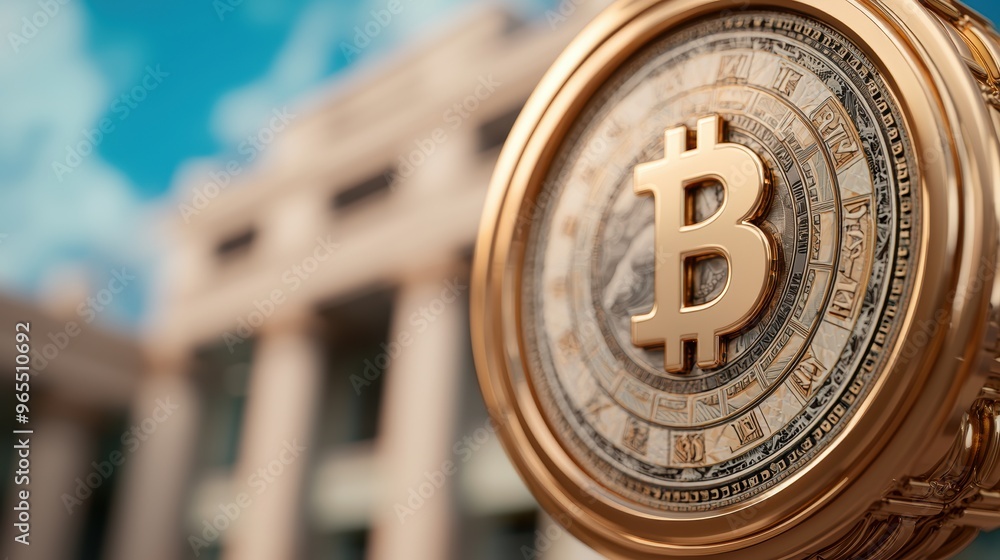 Poster global currency wheel in virtual environment - with copy space and selective focus |