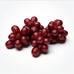 Fototapeta premium Bunch of grapes isolated on white background..