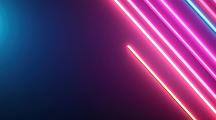 Futuristic Holographic Loan Management Concept with Neon Glow on Dark Ambient Background -