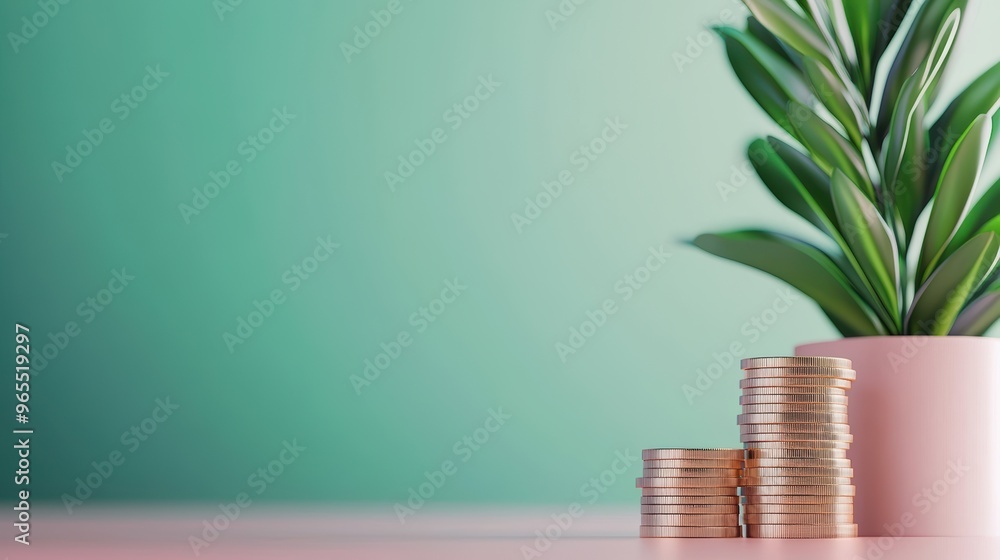 Poster futuristic ai-driven tax planning holographic forms on modern background with copy space -
