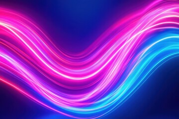 Glowing neon wave background. Modern abstract curvy futuristic design. Lively wave feature with neon led glow. Black friday sales, cyber monday offers