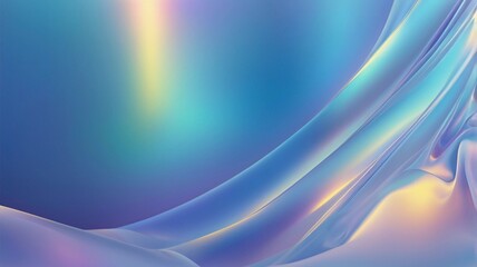 Fototapeta premium Soft Gradient holographic design texture 
