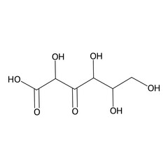 2,4,5,6-tetrahydroxy-3-keto-hexanoic acid