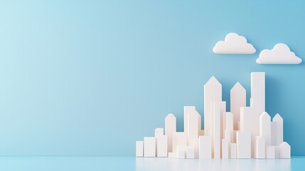 Innovative Engineering Solutions for Seismic Resilience Cityscape - with Copy Space, Selective Focus,