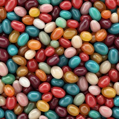 Jelly bean texture background