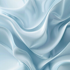 Abstract blue background with soft waves and light lines for elegant design	
