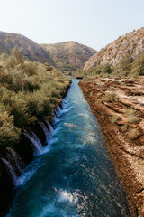 Buna canals in Bosnia, close to Mostar