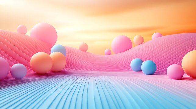 A sleek 3D papercraft scatter plot, multicolored paper beads of varying sizes placed on a raised grid, soft glowing light, realistic shadows, clean minimalist background, intricate paper textures,
