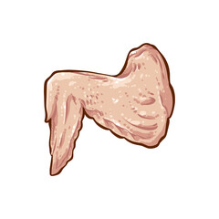 Chicken Swing, Meat Illustration, Grill Meat © JackRabbit